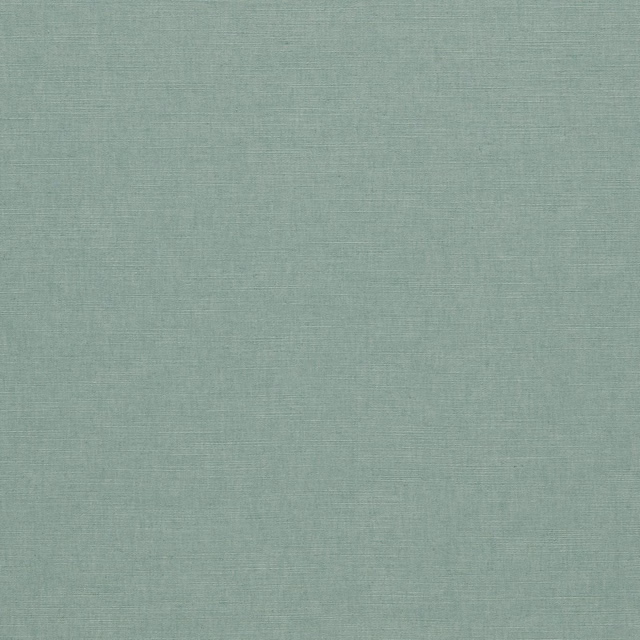 Close-up of muted mineral blue-green fabric with a fine, even woven texture
