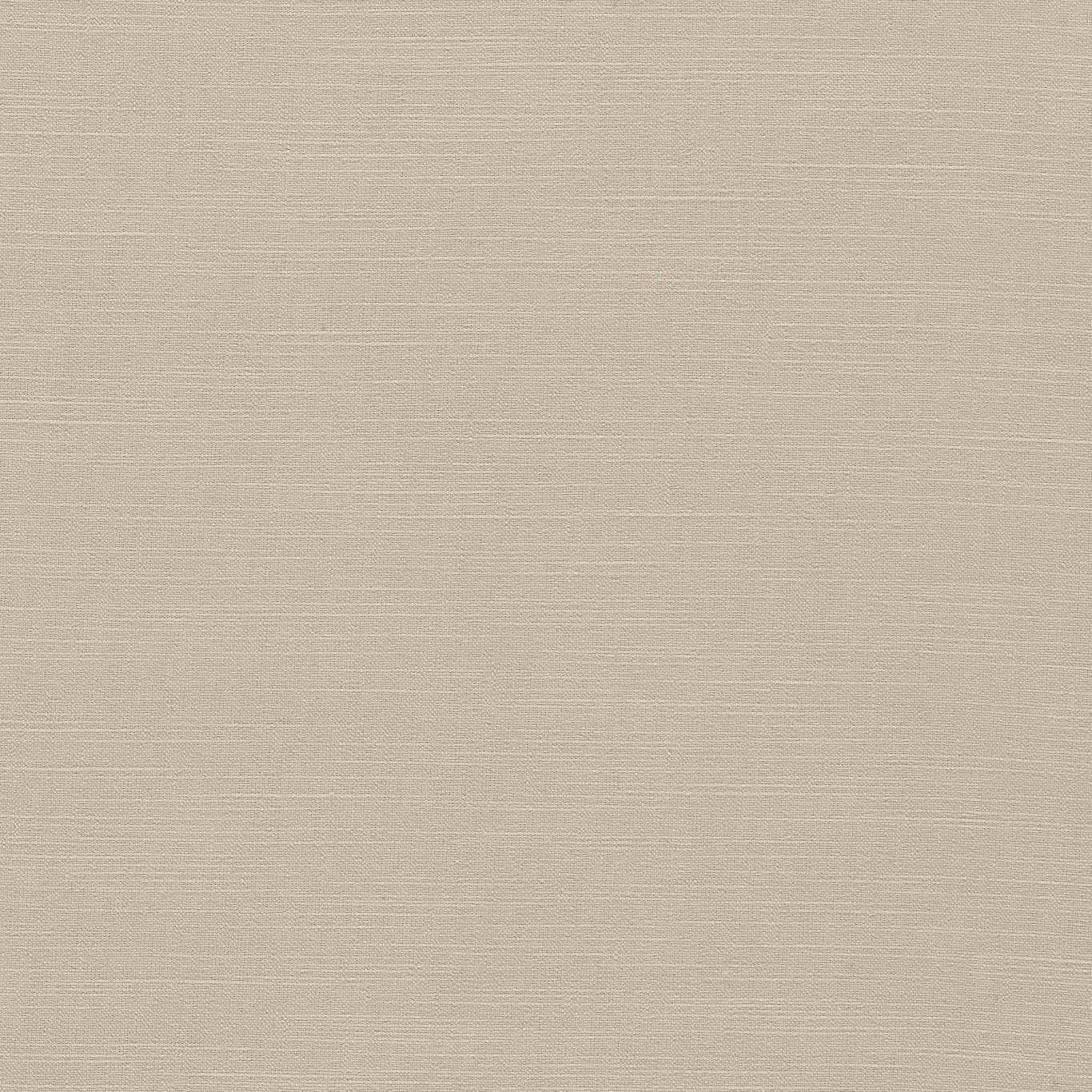 Close-up of pale pebble greige fabric with a fine horizontal woven texture