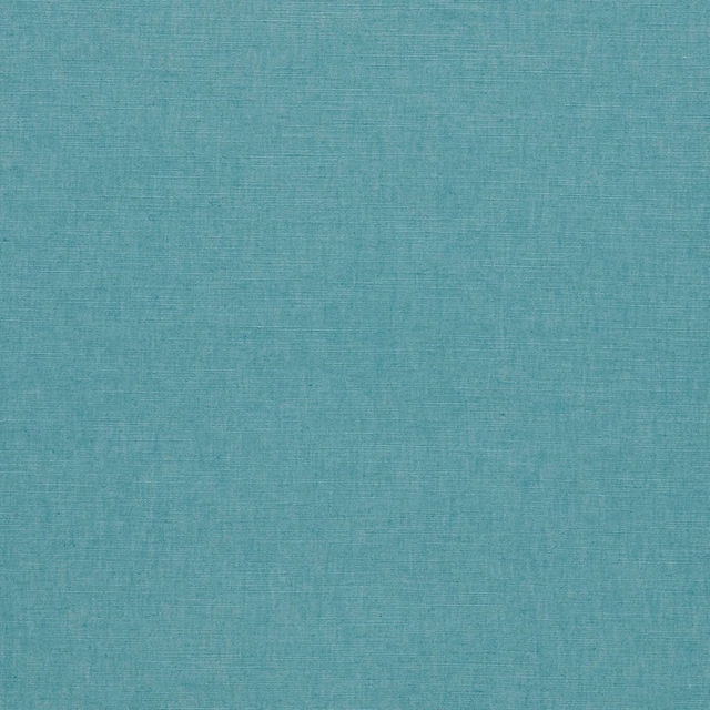 Close-up of muted seaglass teal fabric with a fine, even woven texture