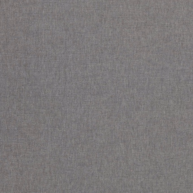 Close-up of softly mottled storm-grey woven fabric with fine charcoal texture