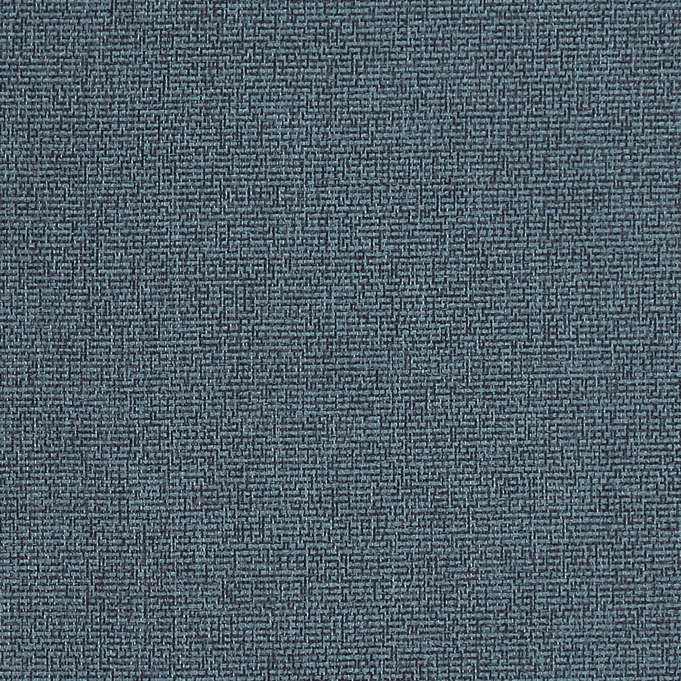 Close-up of deep peacock teal fabric with a fine, dark crosshatched woven texture