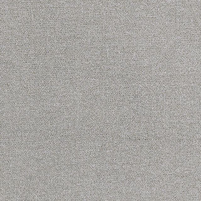 Close-up of cool silver-grey fabric with a fine flecked woven texture