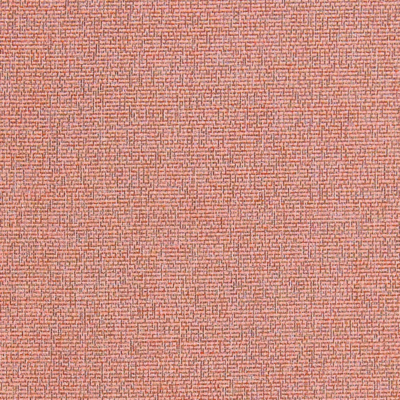 Dusty coral-spice woven swatch with charcoal flecks and fine crosshatch texture