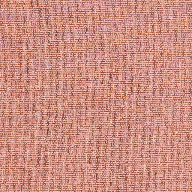 Dusty coral-spice woven swatch with charcoal flecks and fine crosshatch texture