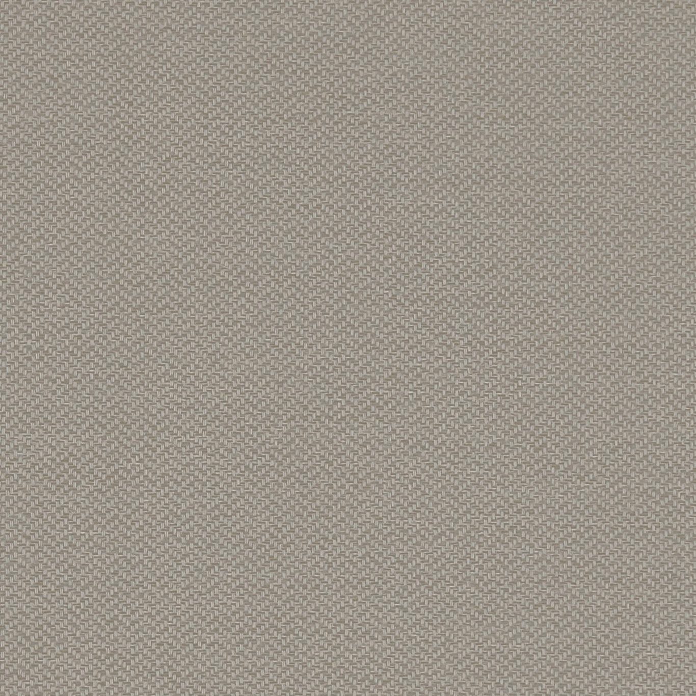 Close-up of taupe-grey Claro Linen with a fine woven herringbone texture