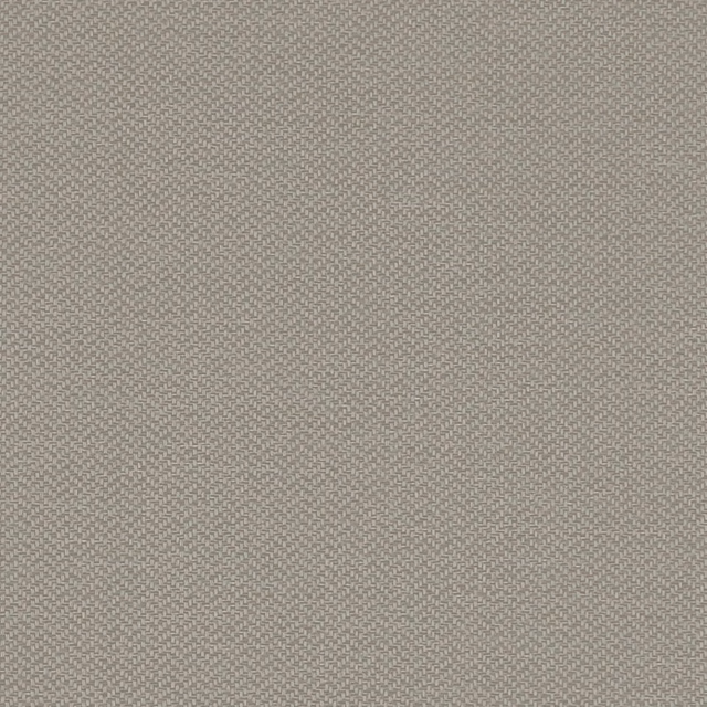 Close-up of taupe-grey Claro Linen with a fine woven herringbone texture