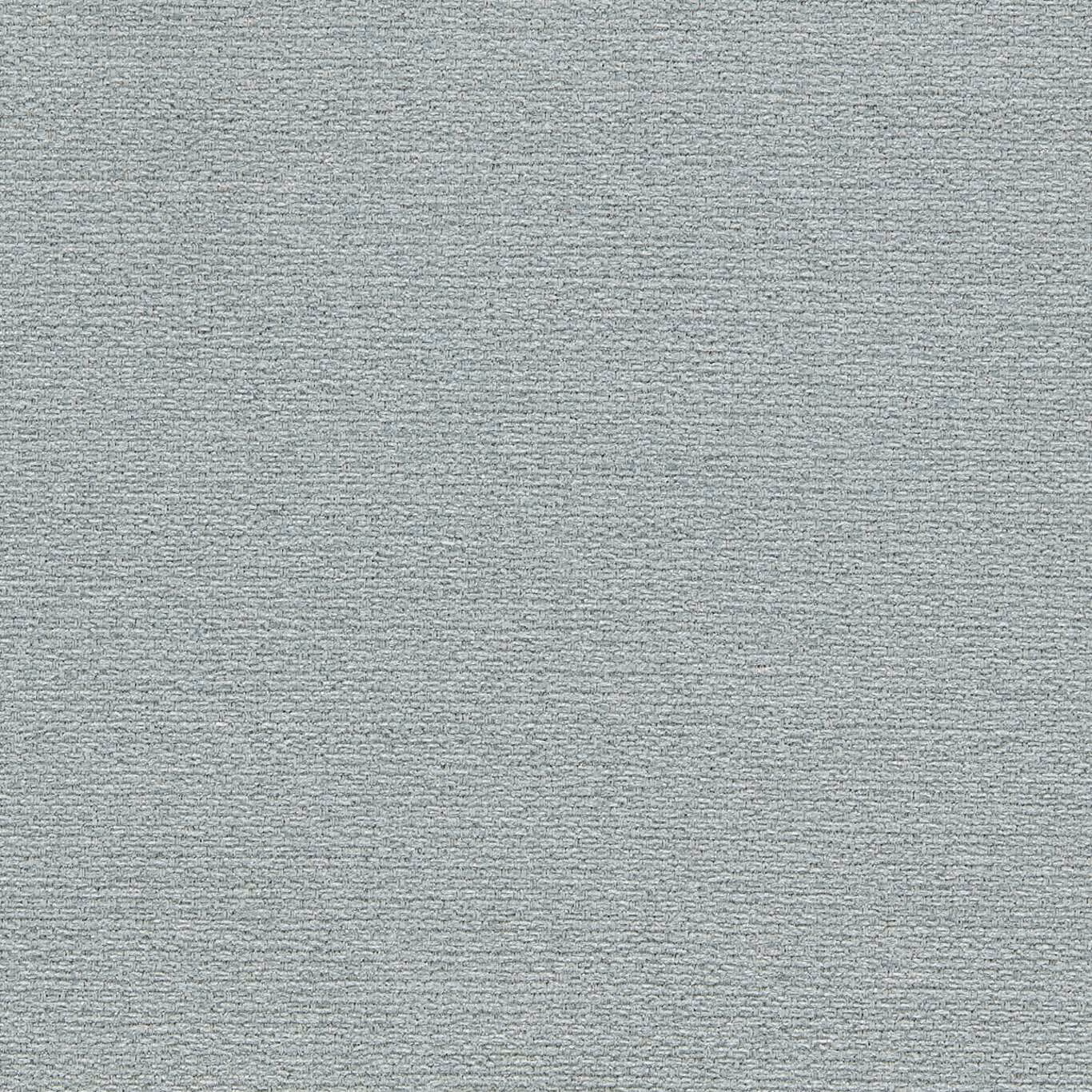 Cool blue-grey woven fabric swatch with fine horizontal texture and softly mottled surface