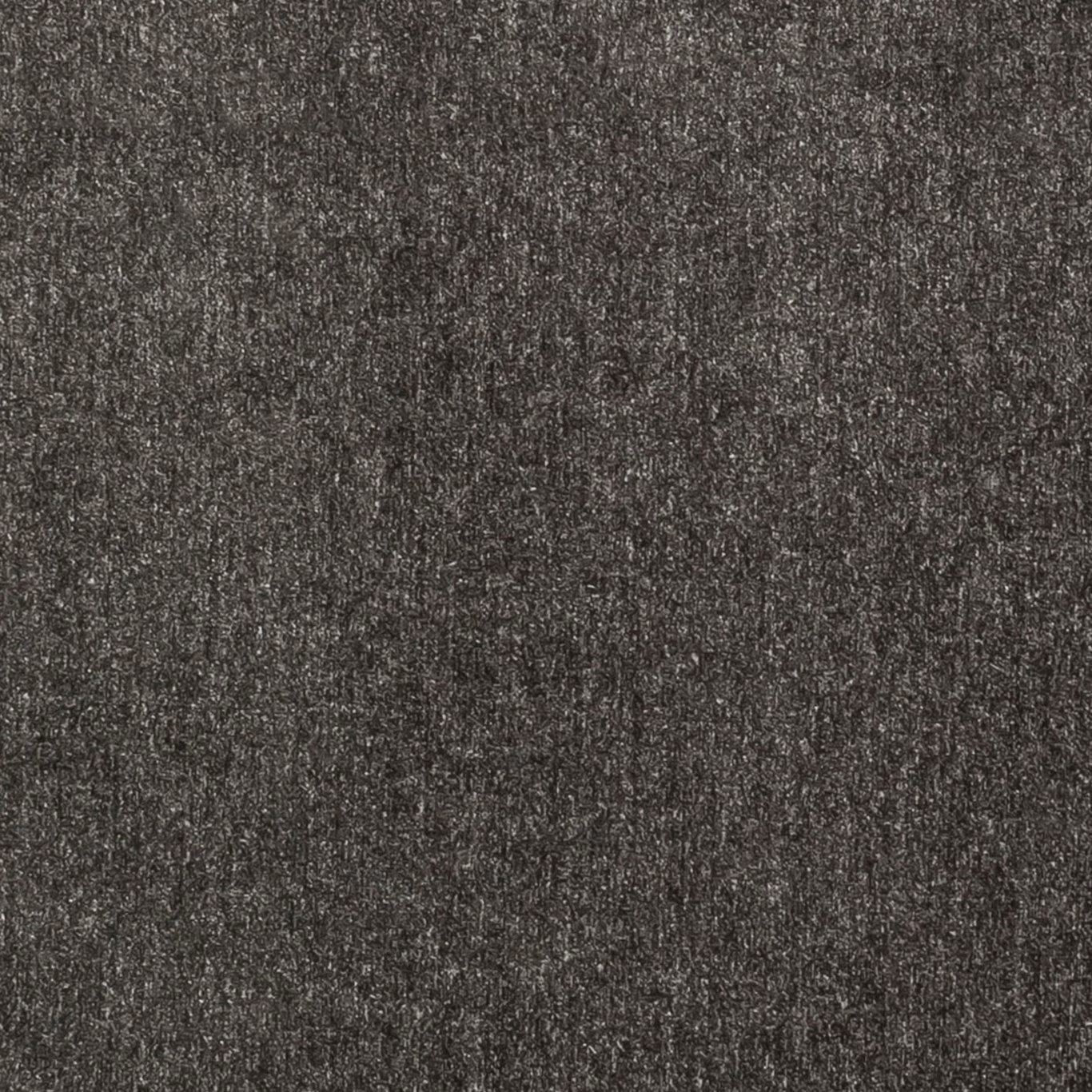 Charcoal graphite woven textile with fine silver-grey flecks and subtle vertical grain