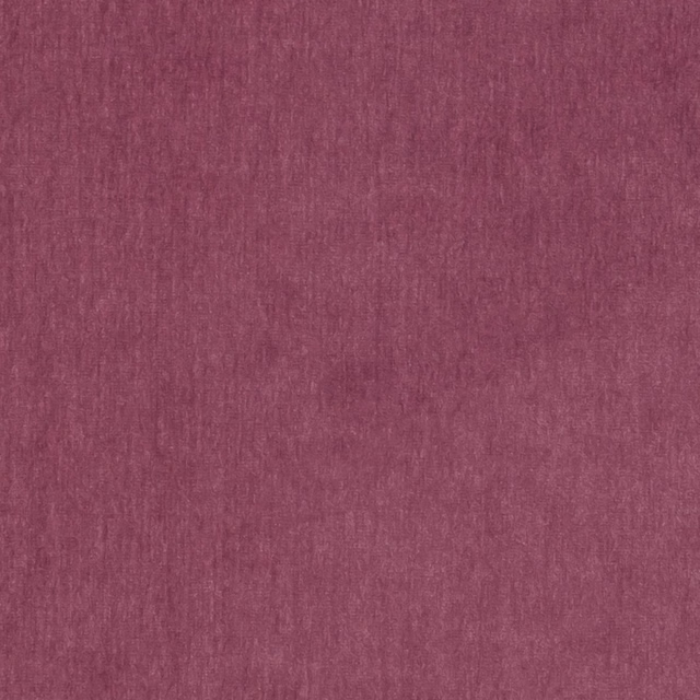 Deep raspberry plain fabric with subtle vertical slub texture and muted mauve variation