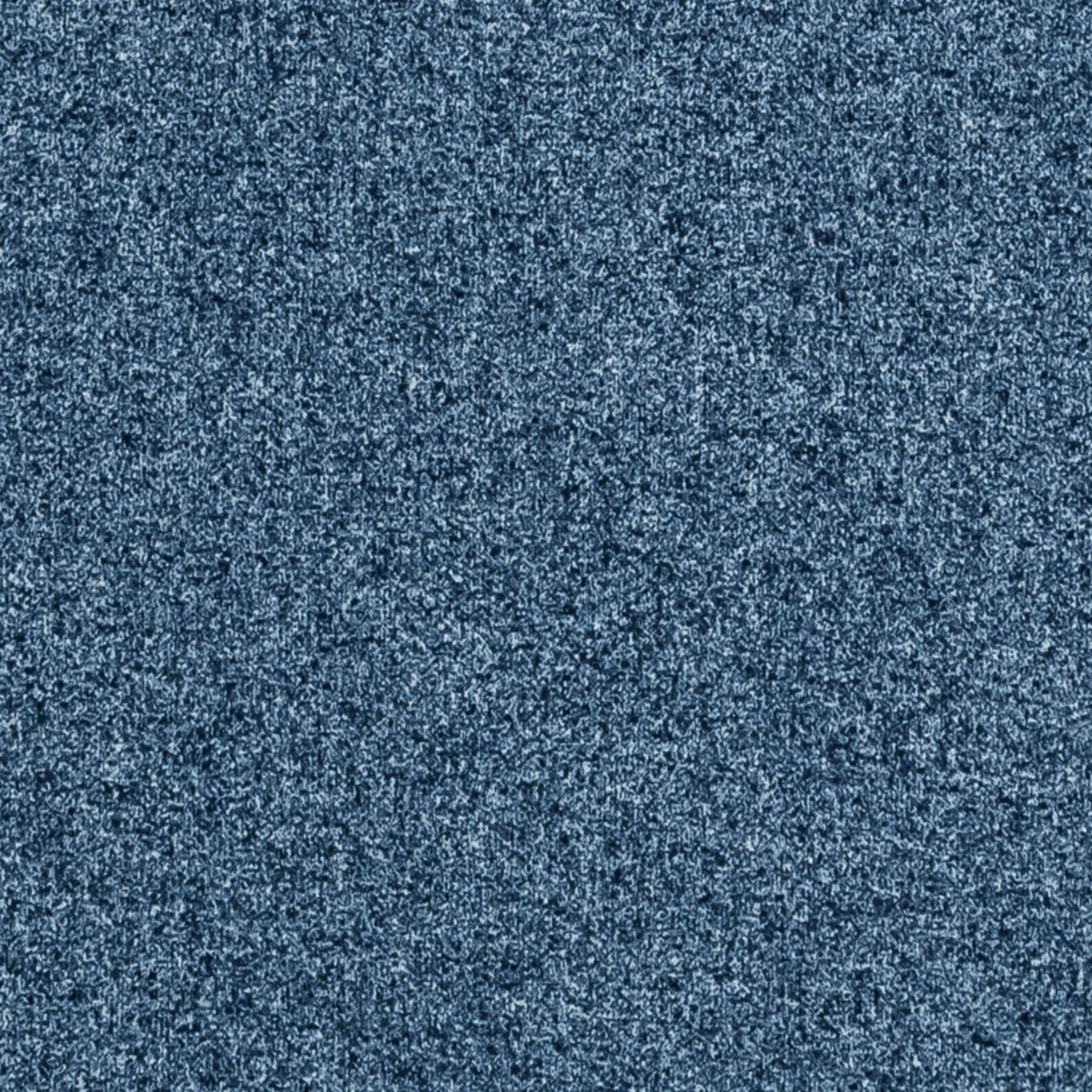 Mottled denim-blue textile with a dense flecked weave and subtle vertical texture