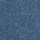 Mottled denim-blue textile with a dense flecked weave and subtle vertical texture