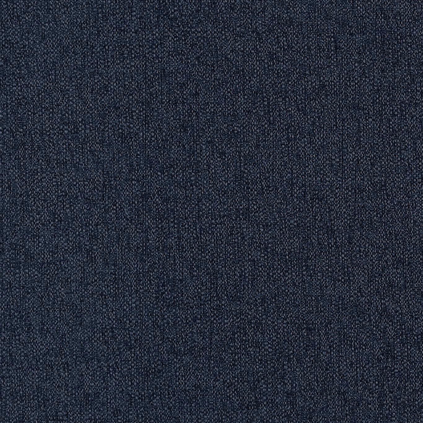 Deep denim-blue woven textile with charcoal flecks and subtle vertical grain