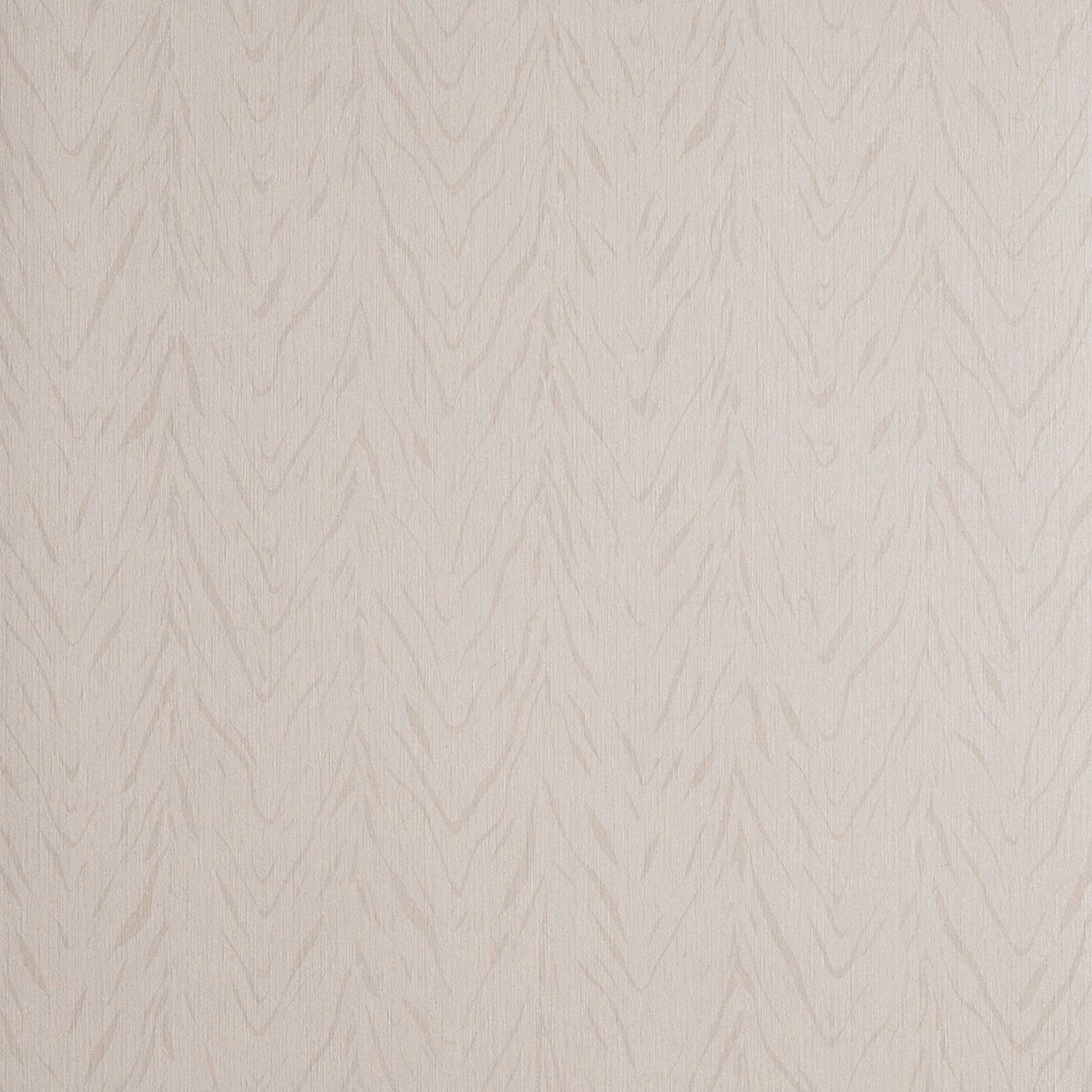 Pale parchment wallpaper with fine blush-taupe branching lines in a low-contrast repeat
