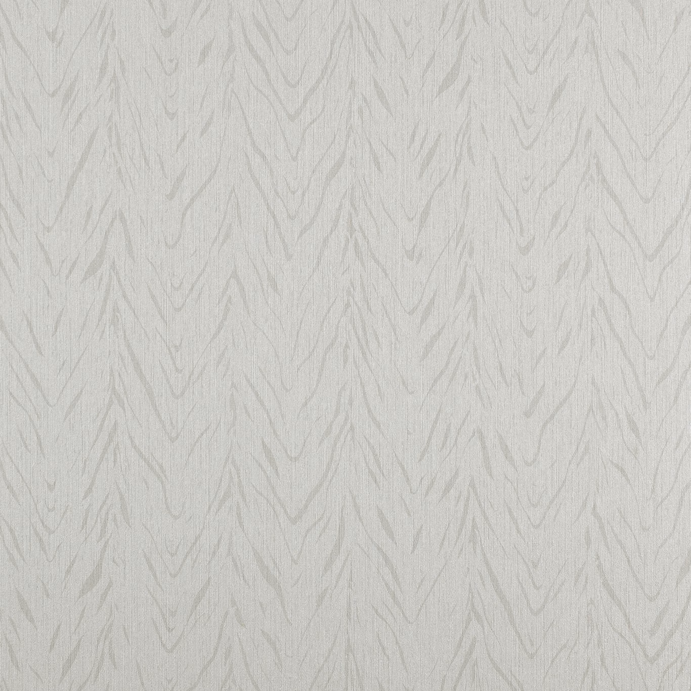 Pale pearl-grey wallpaper with delicate cascading, branch-like tonal lines