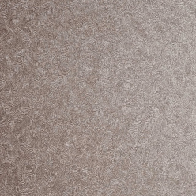 Pewter-grey wallpaper showing fine irregular hexagonal lines and softly mottled texture