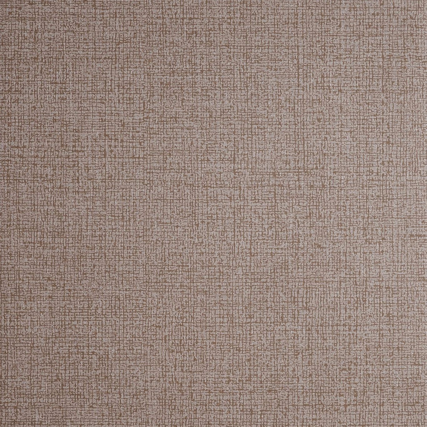 Warm bronze-taupe wallpaper with a fine, irregular crosshatch texture