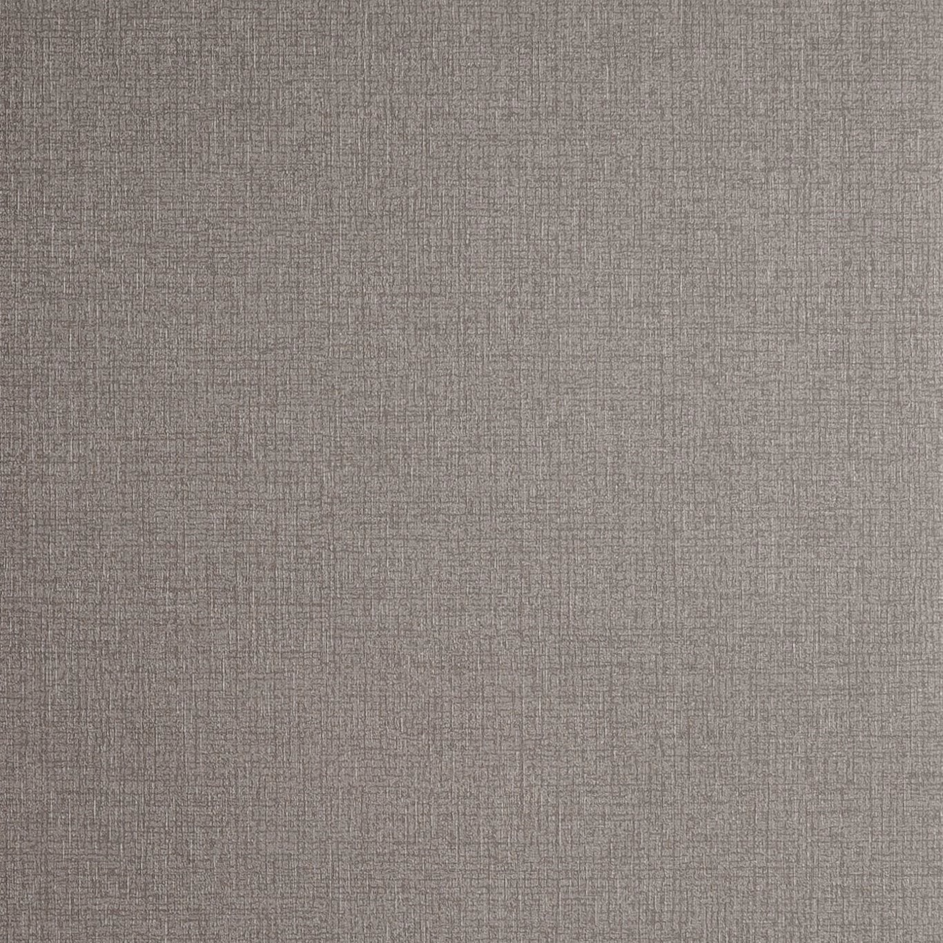 Muted pewter-grey wallpaper with a fine, softly crosshatched woven-look texture