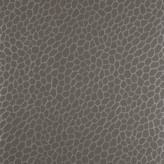 Cool granite-grey wallpaper with fine irregular pebble-cell lines and softly mottled depth