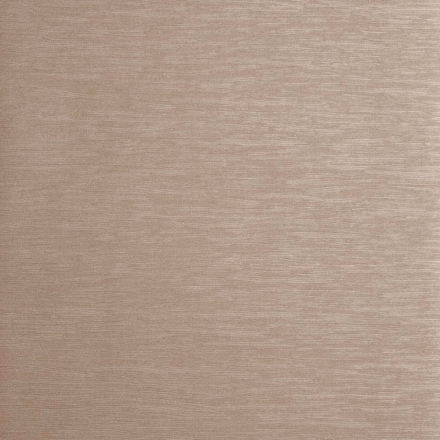 Warm taupe wallpaper with fine horizontal striated texture and softly varied surface
