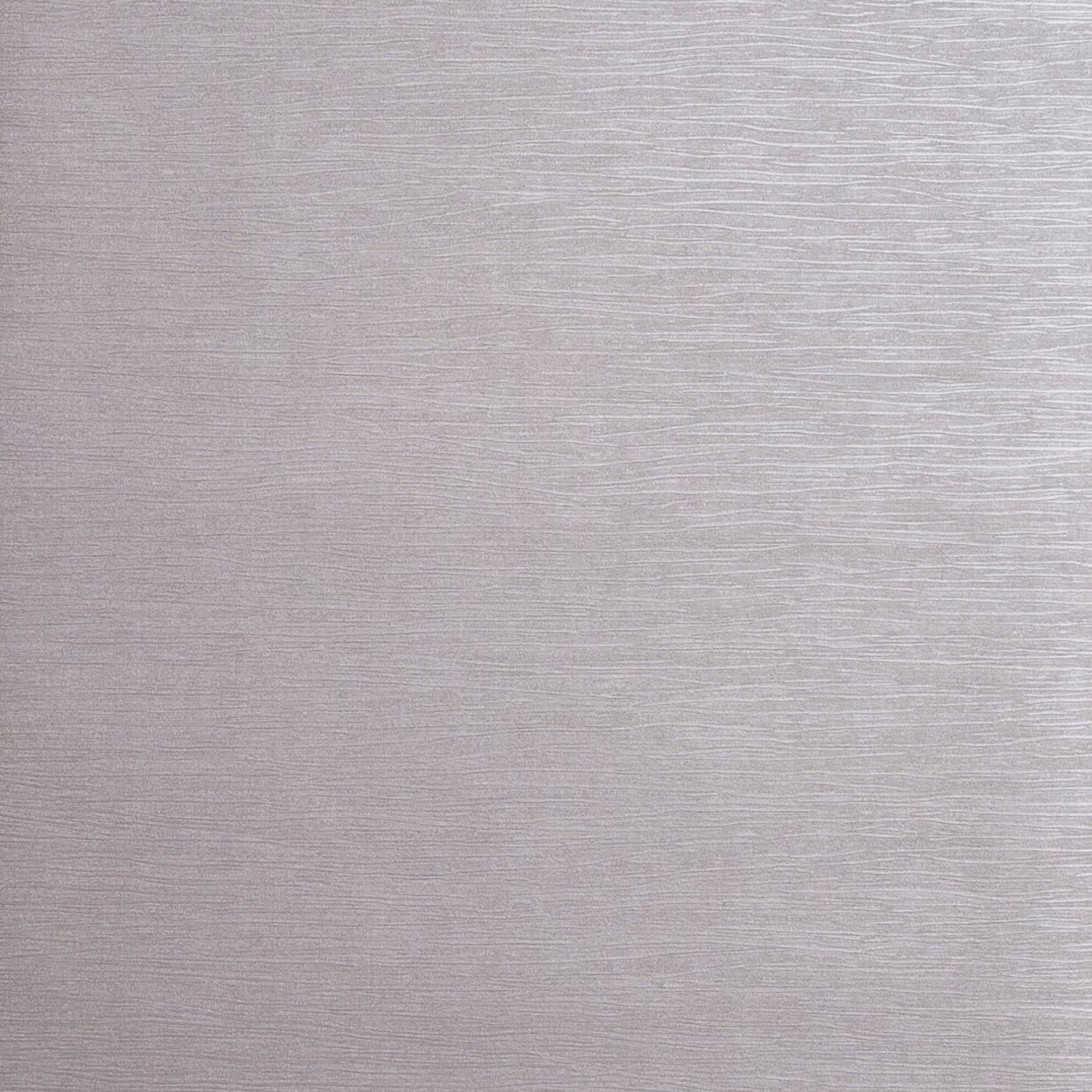 Cool silver-grey wallpaper with fine horizontal striations and subtle reflective sheen
