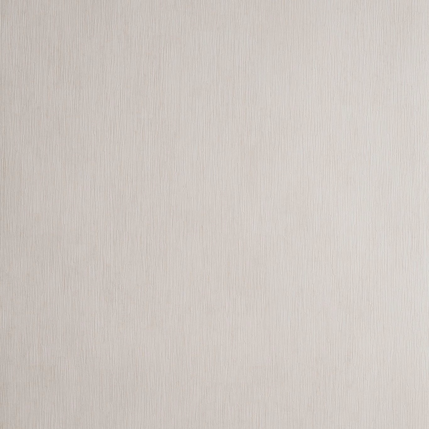 Pale beige wallpaper with fine vertical striations and softly textured natural surface
