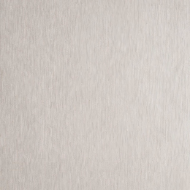 Pale beige wallpaper with fine vertical striations and softly textured natural surface