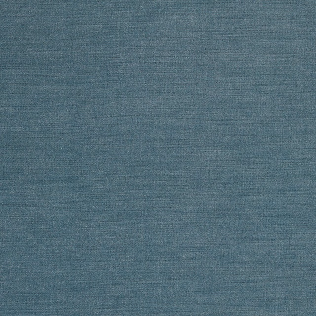 Cool blue-grey teal Riva textile with a fine, subtly striated woven surface