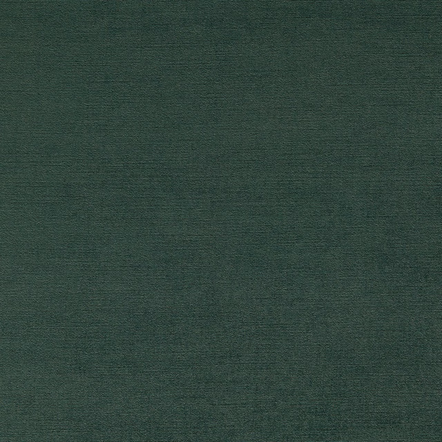 Deep forest green woven fabric with fine tonal striations and a soft textured surface