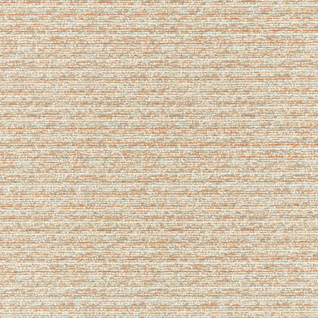 Warm beige upholstery weave with rust, cream and muted green horizontal flecks