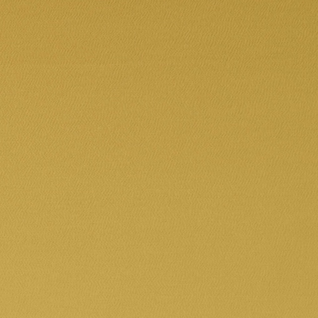Warm Dijon mustard fabric with a fine, softly rippled woven texture