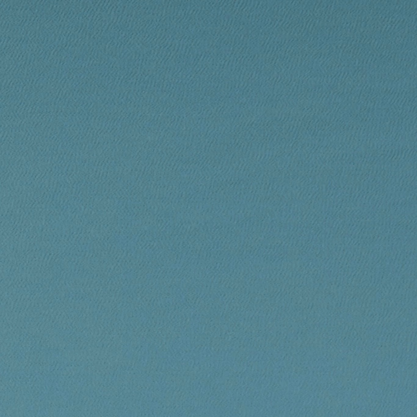 Muted kingfisher teal textile with a fine, subtly rippled woven surface