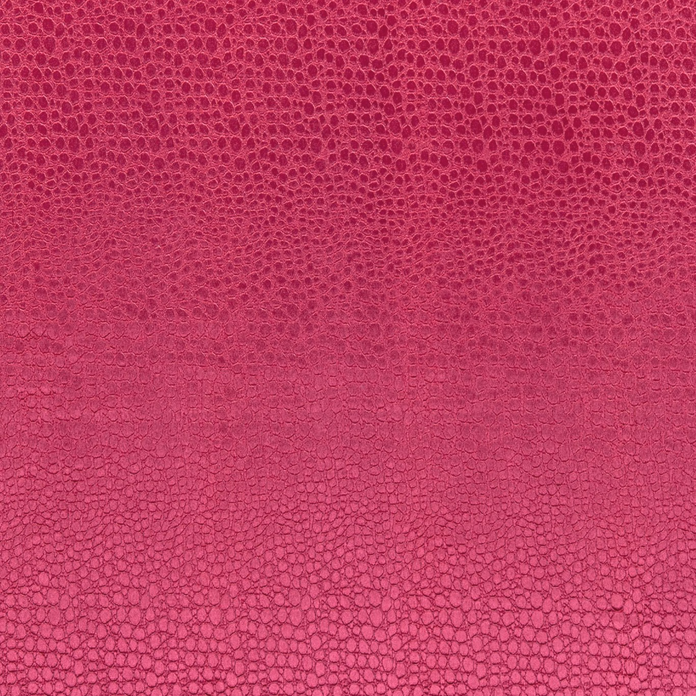 Raspberry pink velvet with small pebble texture and darker berry shading at the top