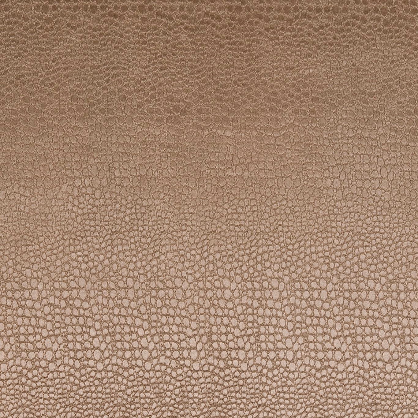 Warm taupe velvet with a small, irregular cellular motif and softly shaded pile
