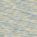 Peacock-blue, cream and olive horizontal slub weave with softly broken striations