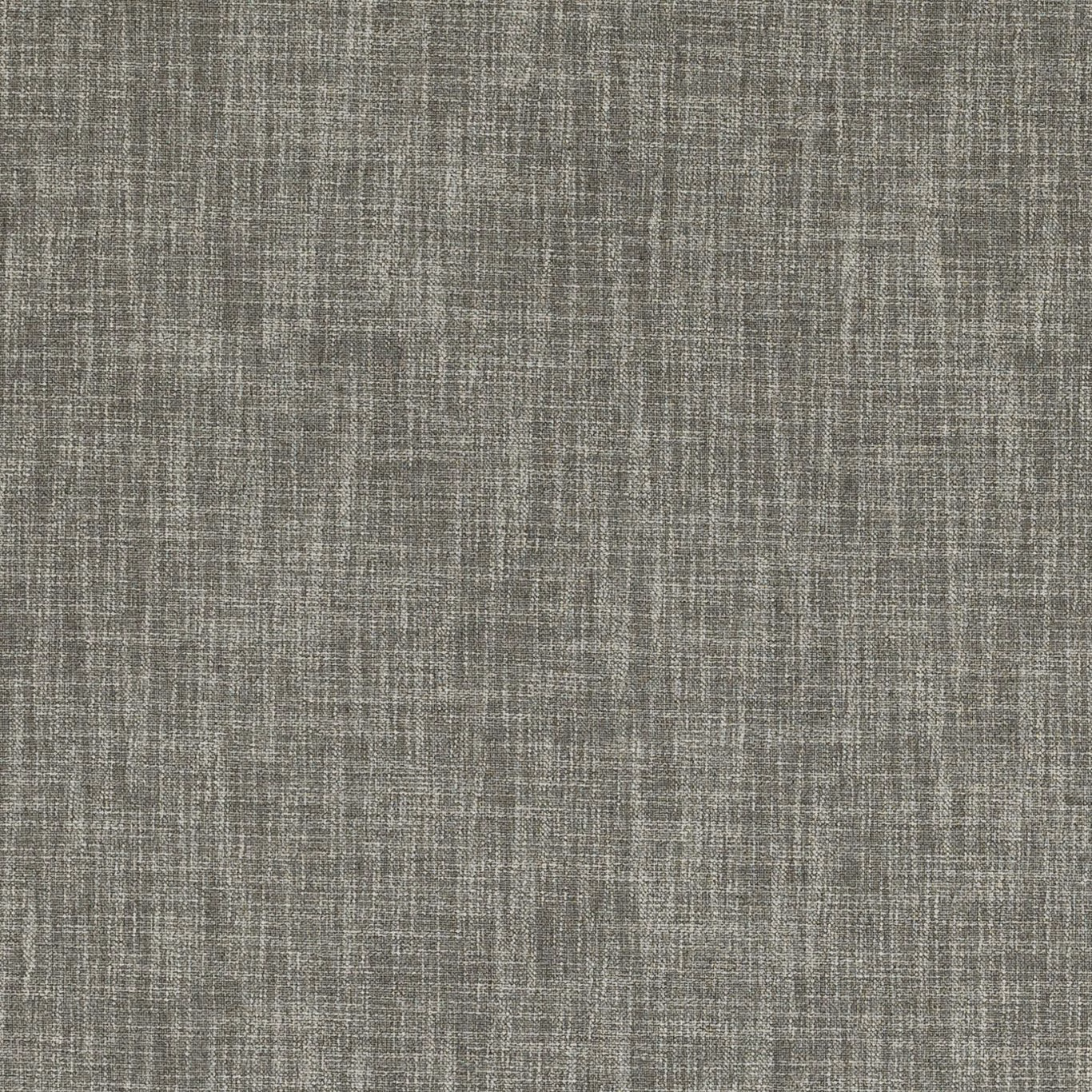 Close-up of ash-grey crosshatched weave with fine pale and charcoal threads