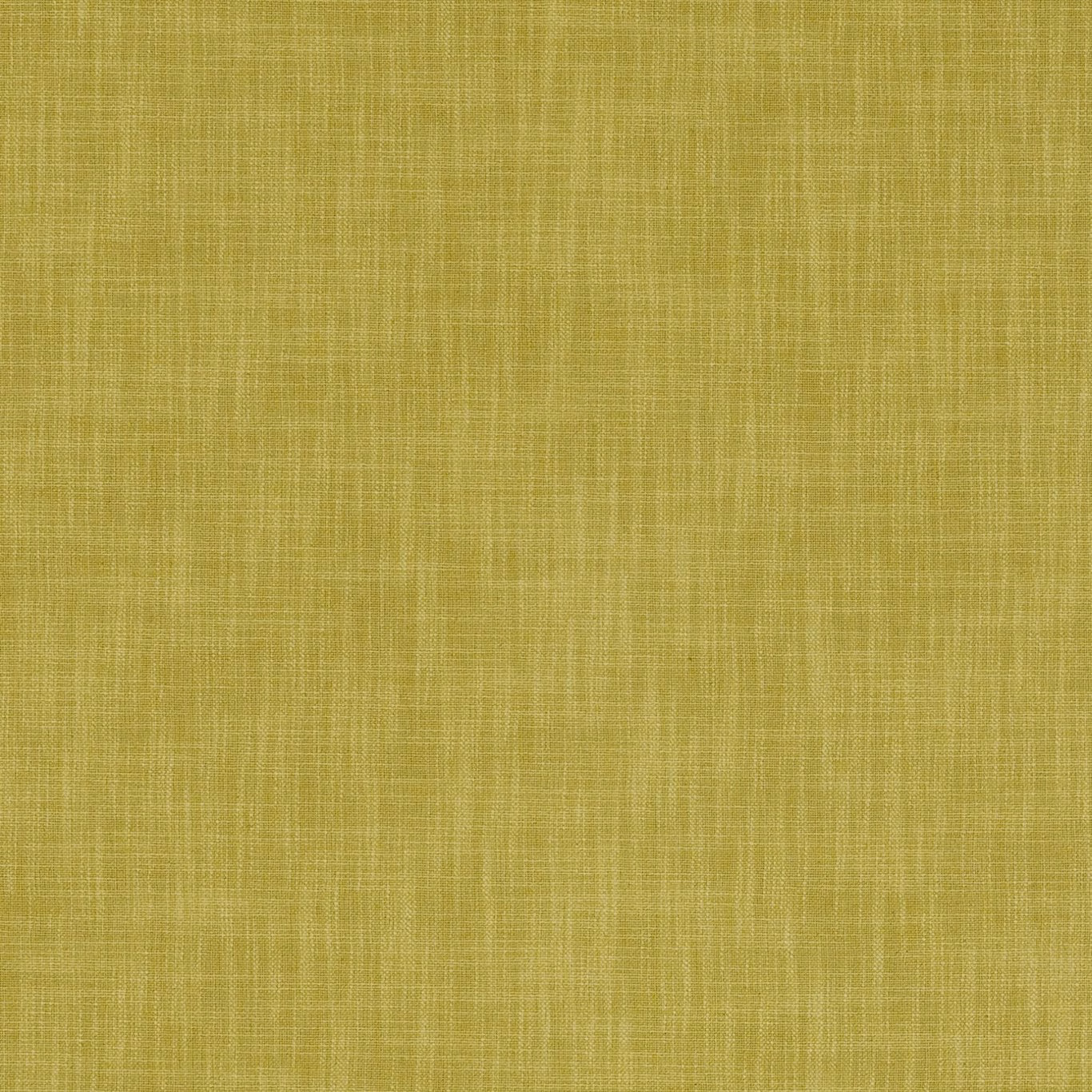Muted citron yellow-green plain weave with fine irregular crosshatch texture