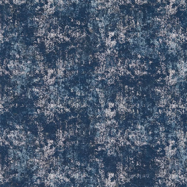 Mottled midnight-blue textile with pale blue and grey mineral-like flecks