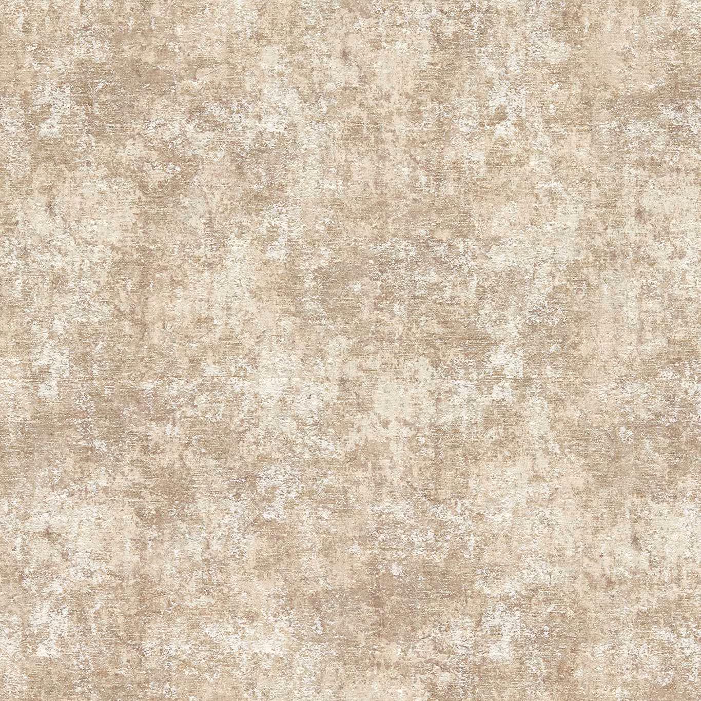Warm ivory-beige fabric with softly mottled taupe, cream and painterly distressed marks