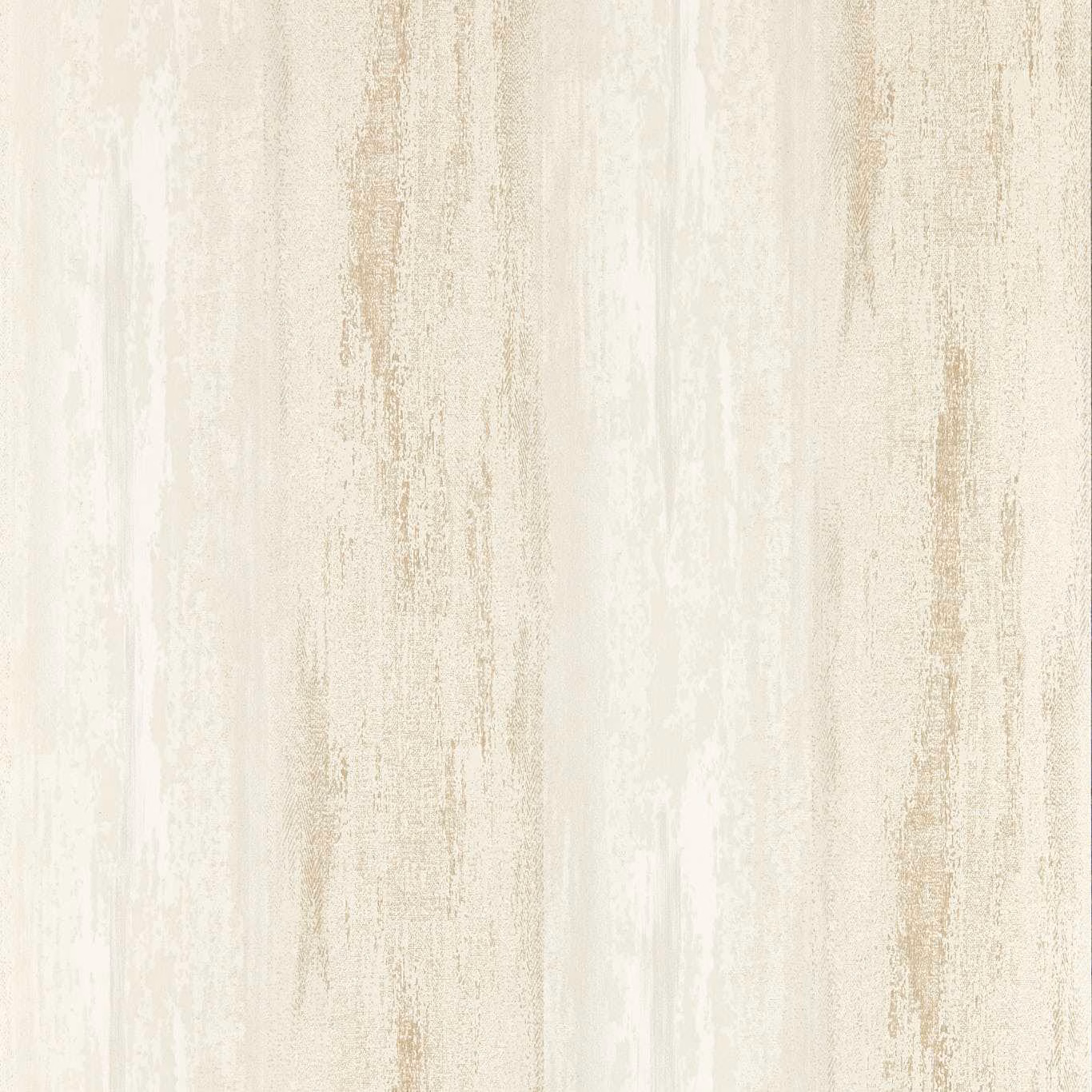 Ivory wallpaper with irregular taupe vertical strokes and softly weathered texture