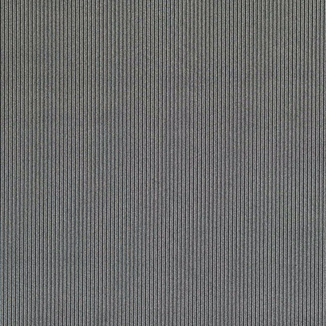 Close-up of Ashdown Ebony showing dense charcoal-grey vertical ribbing and subtle tonal texture
