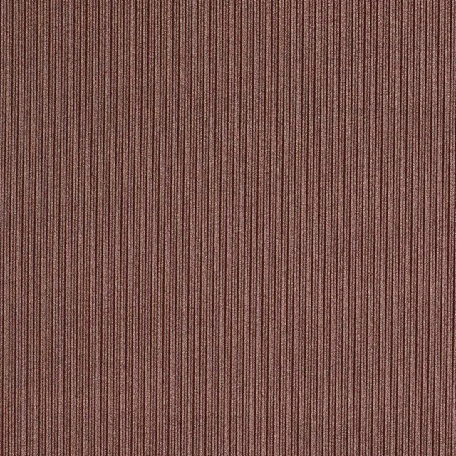 Dusty mulberry woven upholstery fabric with fine vertical ribs and tonal depth