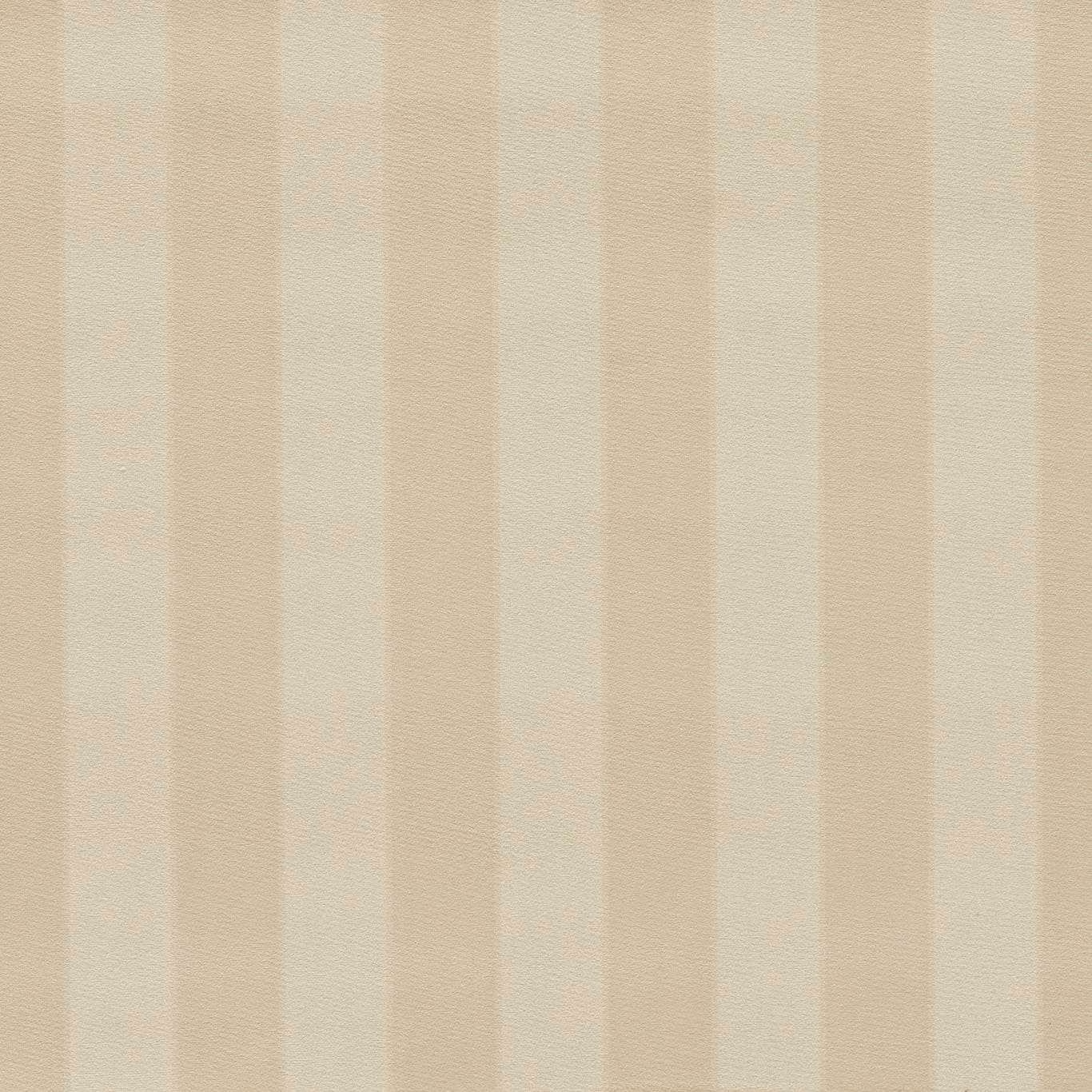 Warm antique beige and cream vertical stripe with fine woven rib texture