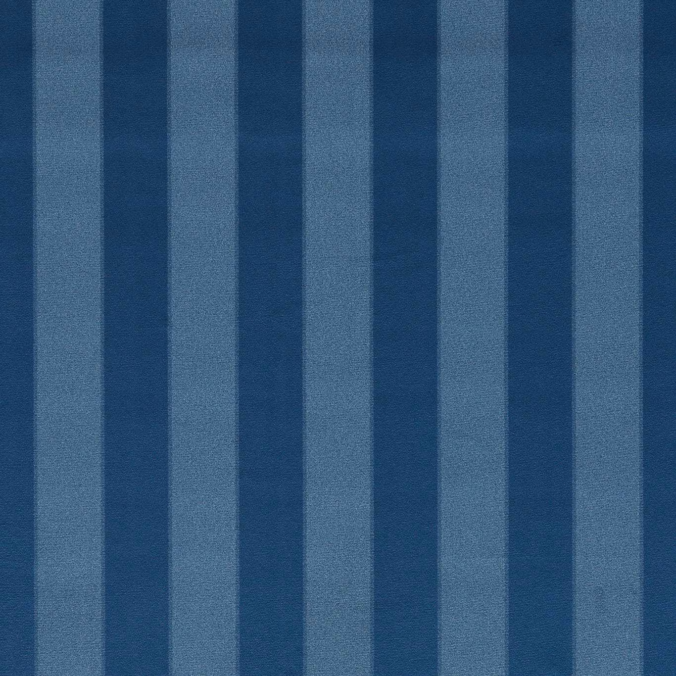 Deep indigo and slate-blue vertical stripes with a subtle woven surface
