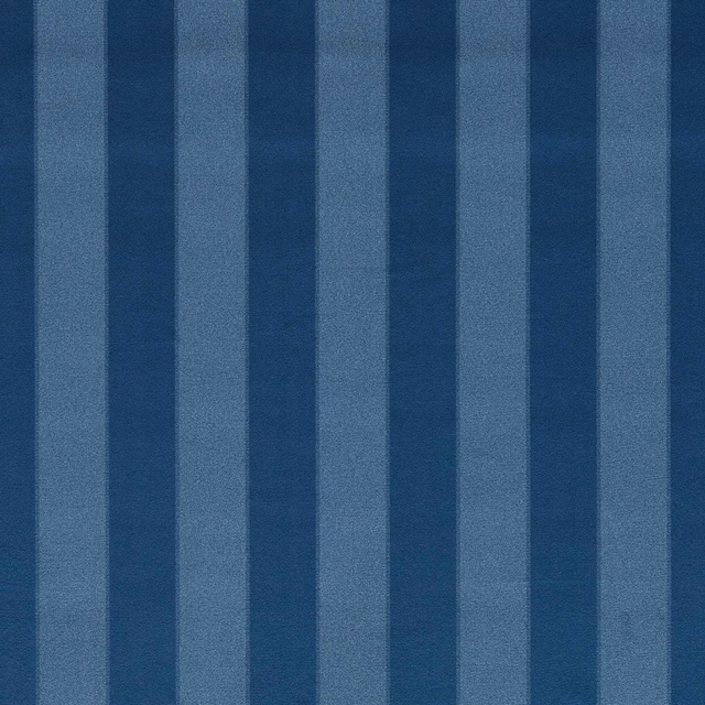 Deep indigo and slate-blue vertical stripes with a subtle woven surface
