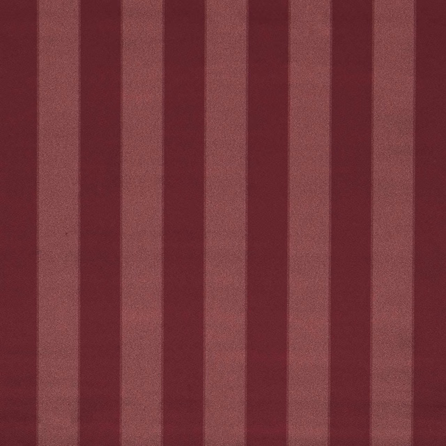 Deep mulberry and dusty rose vertical stripes with a fine woven surface texture