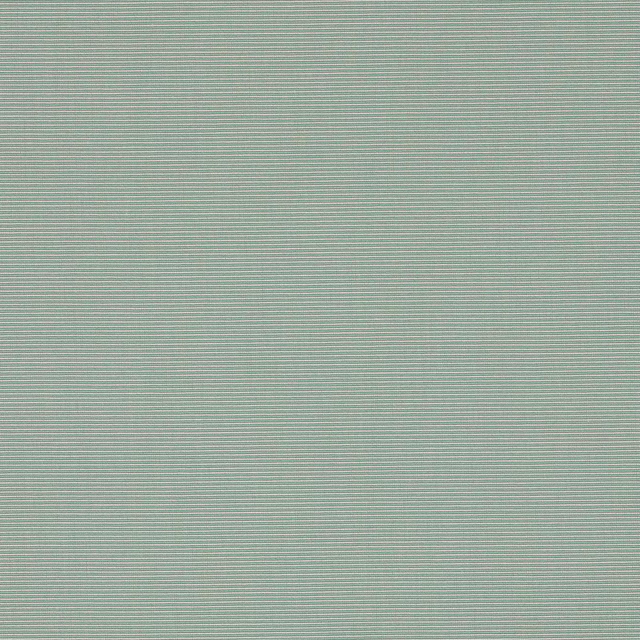 Pale aqua teal fabric swatch with fine horizontal ribbed weave