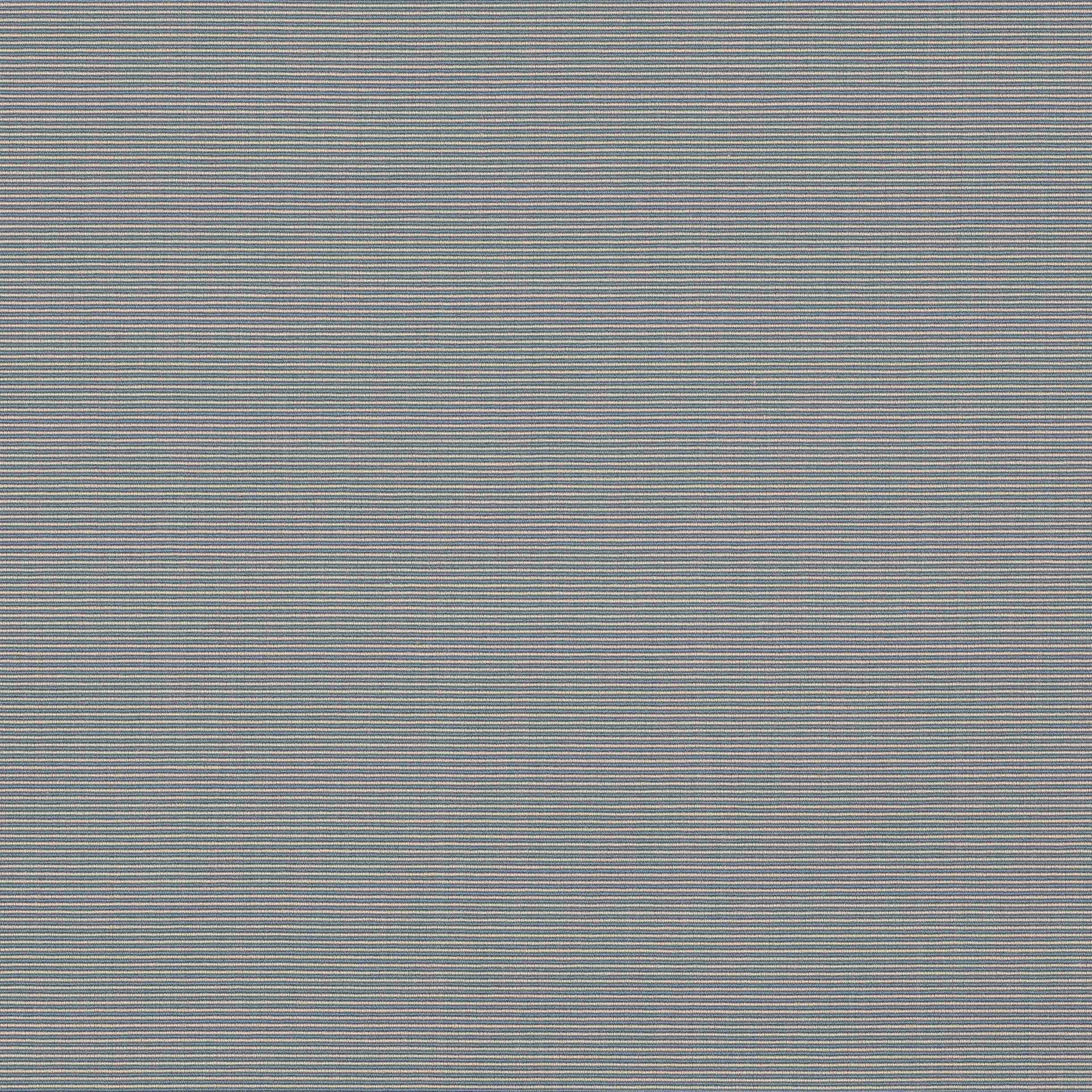 Close-up of fine blue-grey striped fabric with a soft woven texture