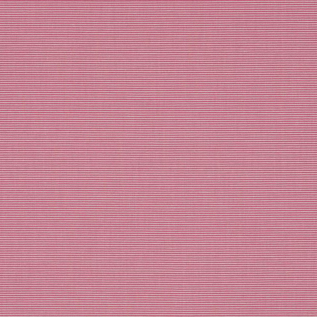Soft petal pink woven fabric with fine horizontal stripes and subtle ribbing