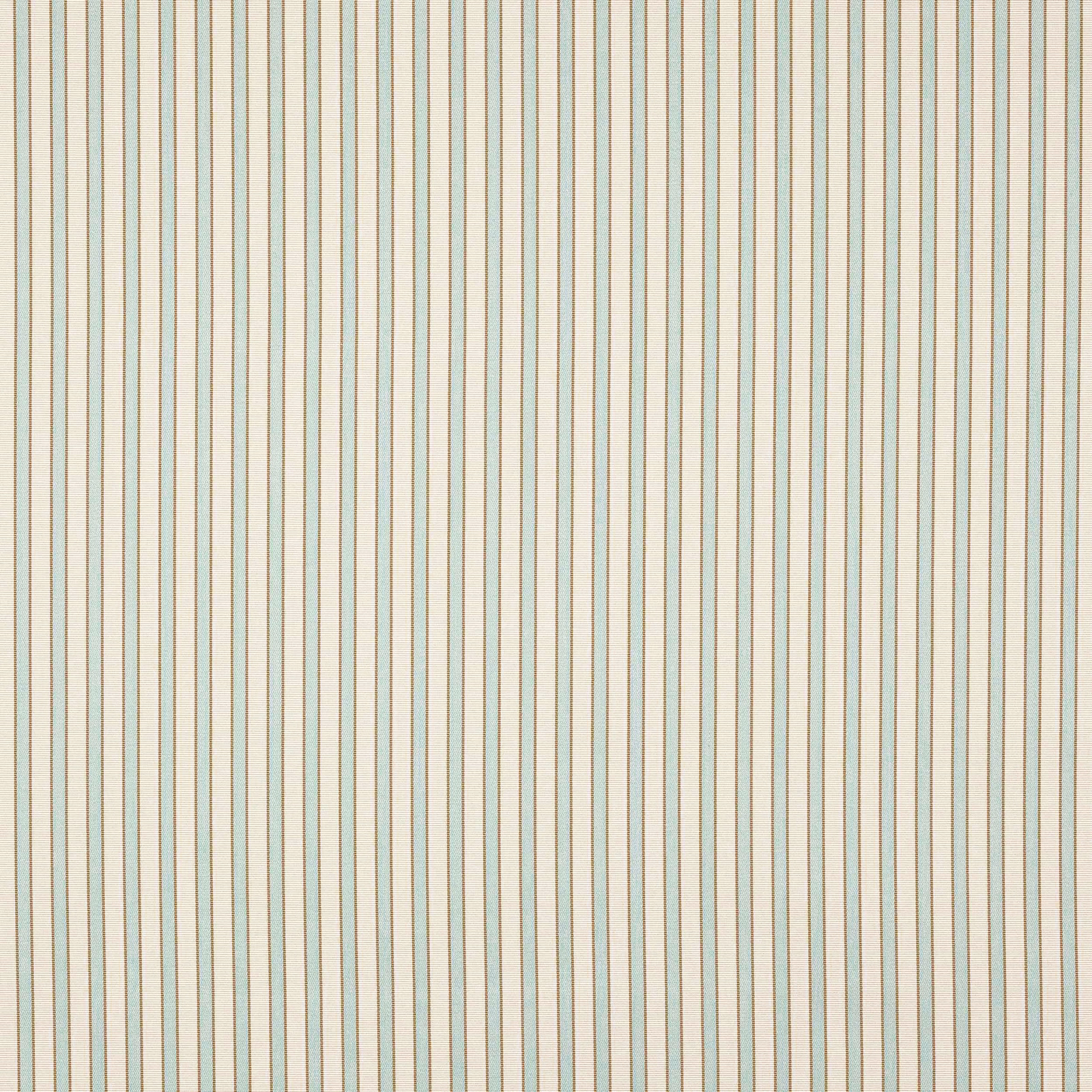 Vertical soft jade-green stripes on a pale ivory woven fabric swatch