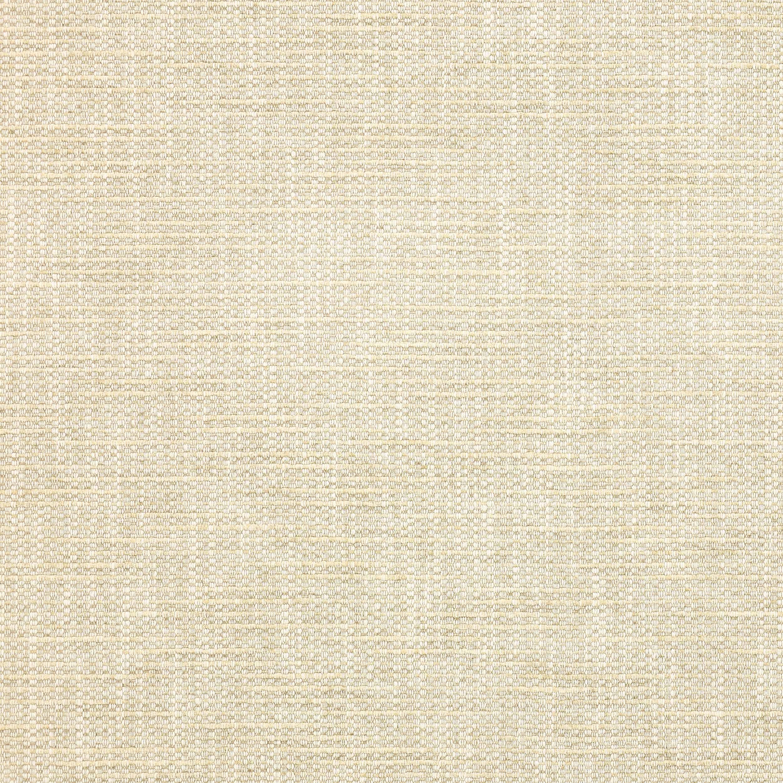 Soft warm beige woven fabric with subtle flecked texture and fine horizontal striation